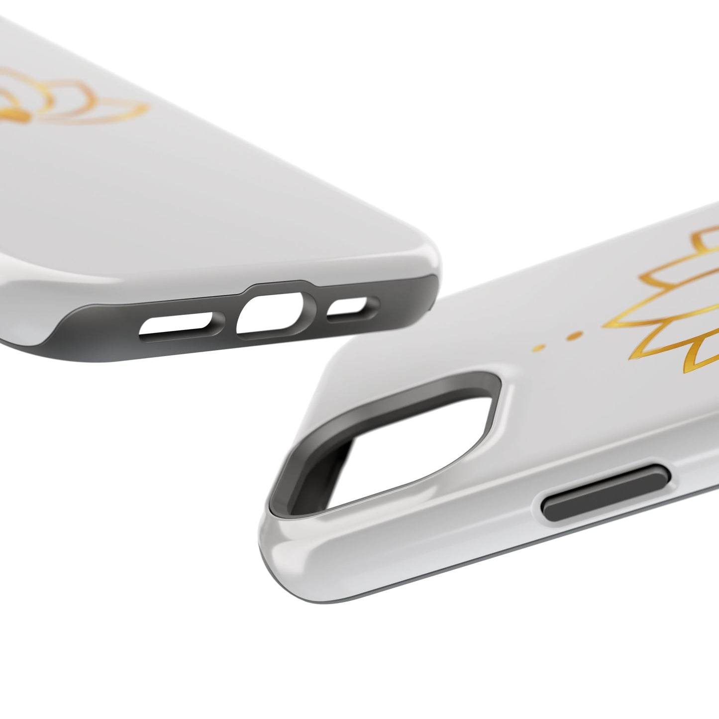 Lotus Heart Magnetic Impact-Resistant Phone Case