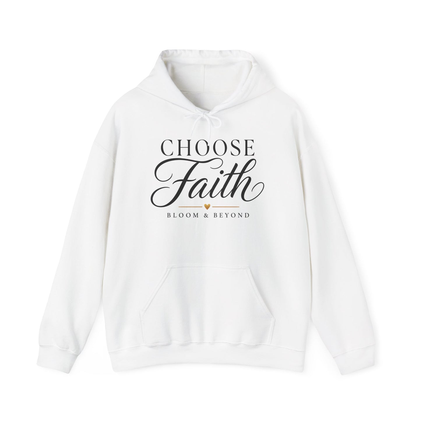 Choose Faith Hoodie — Inspirational Christian Faith Pullover