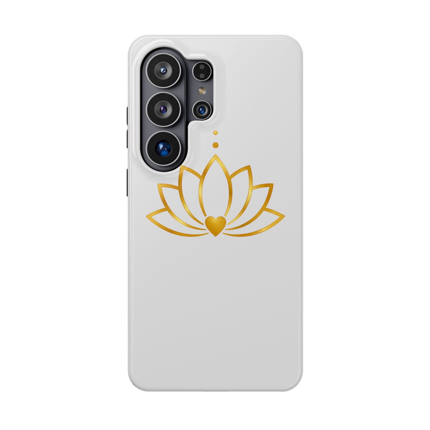 Lotus Heart Magnetic Impact-Resistant Phone Case