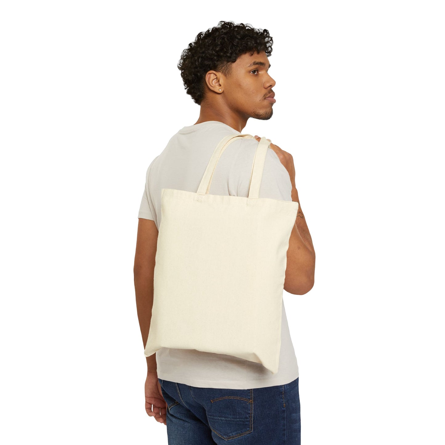 Carry a little encouragement wherever you go with the “Choose Cheer” canvas tote.