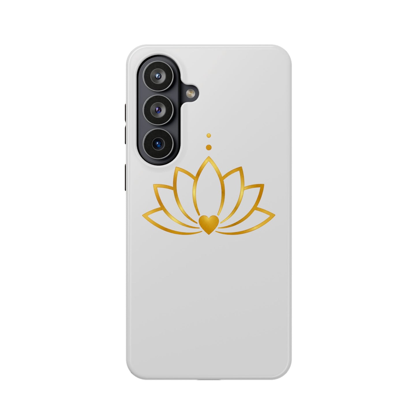 Lotus Heart Magnetic Impact-Resistant Phone Case