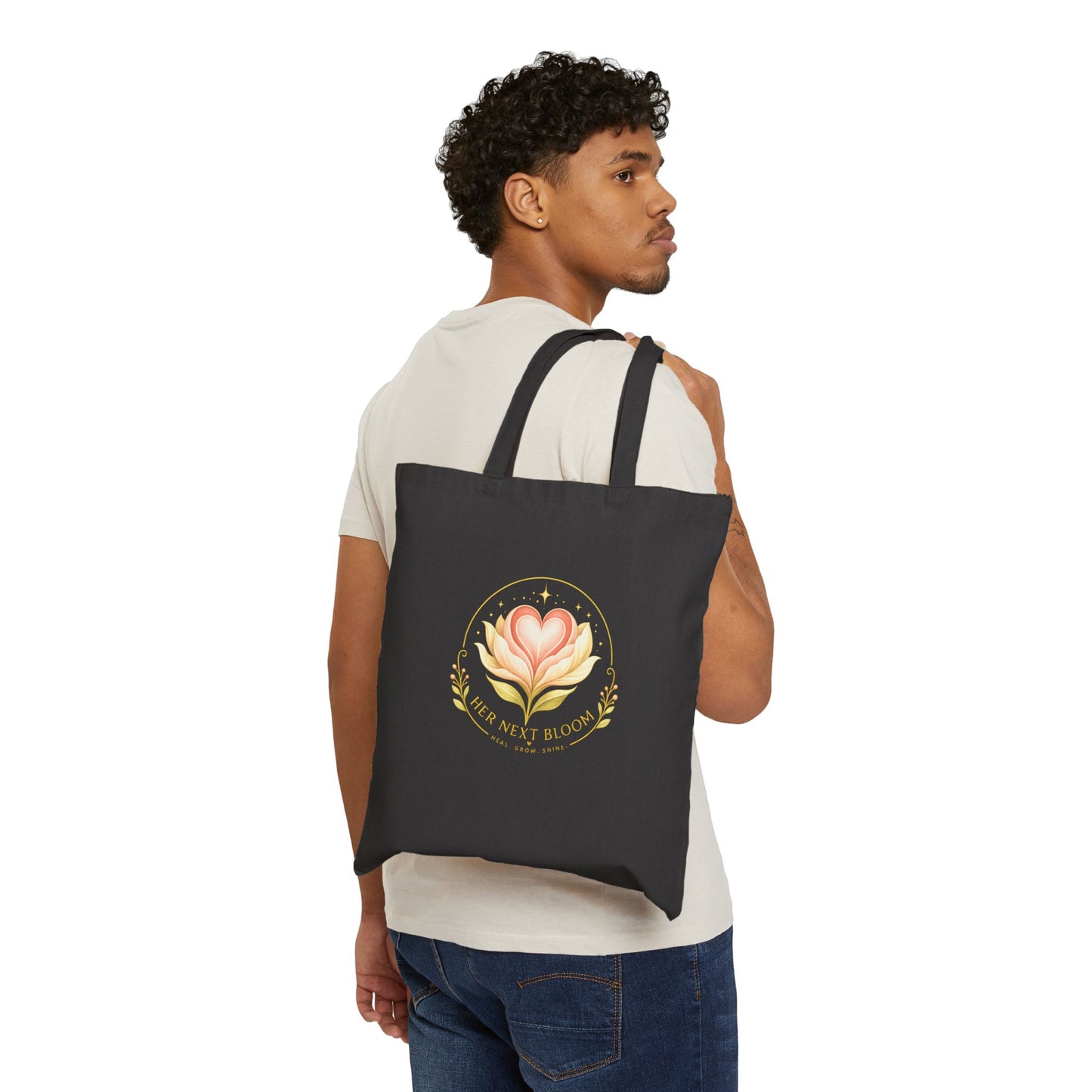 Bloom & Beyond Inspirational Tote Bag