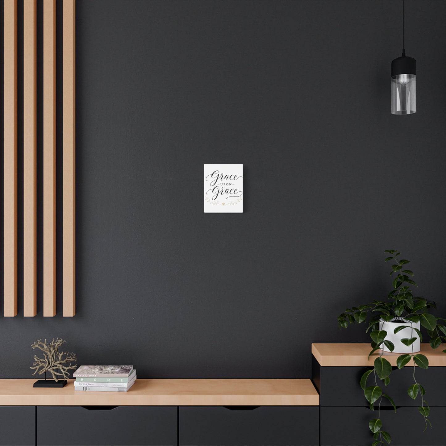 Grace Upon Grace Canvas Wall Art
