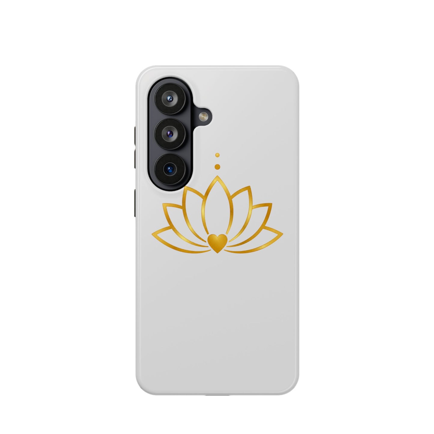 Lotus Heart Magnetic Impact-Resistant Phone Case