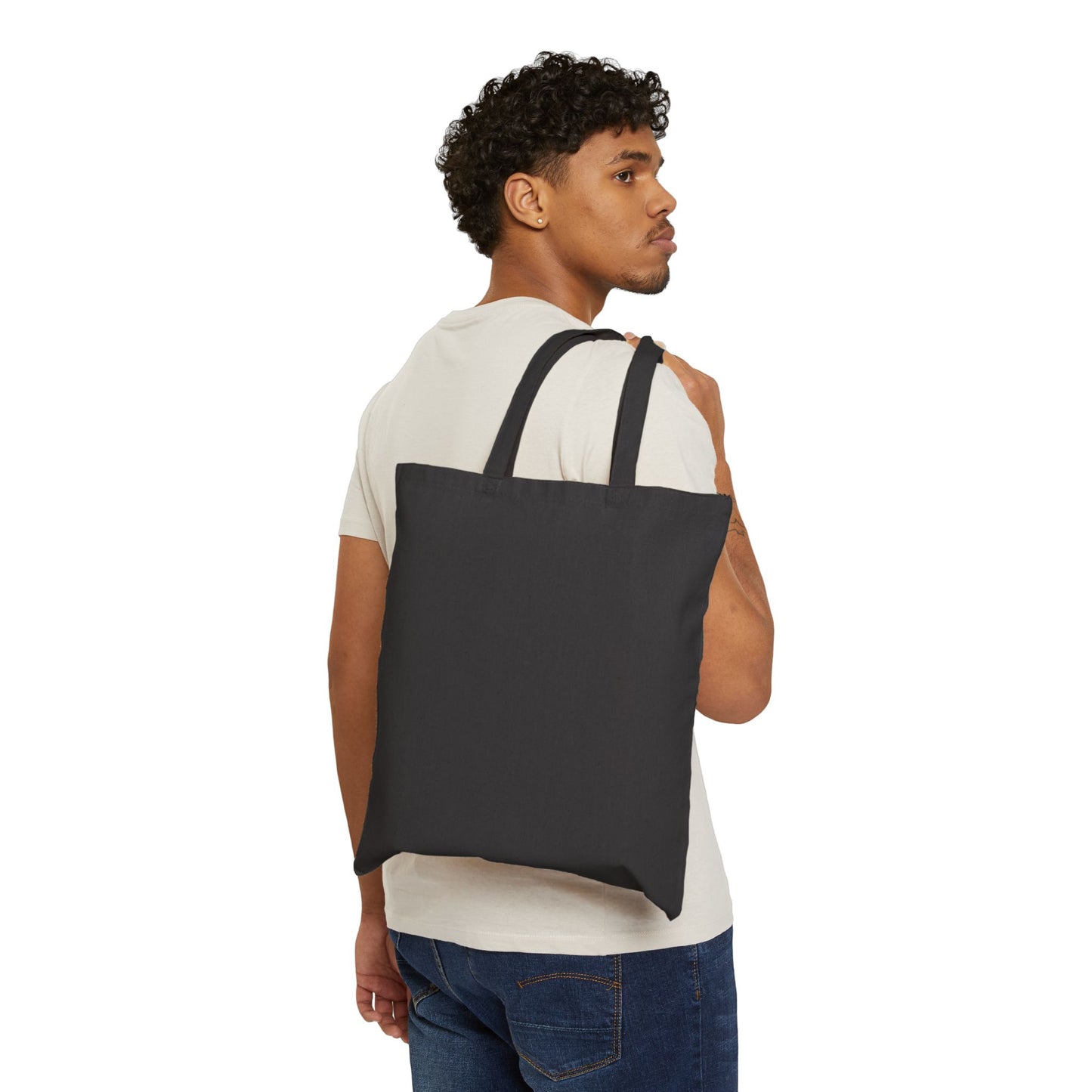 Carry a little encouragement wherever you go with the “Choose Cheer” canvas tote.