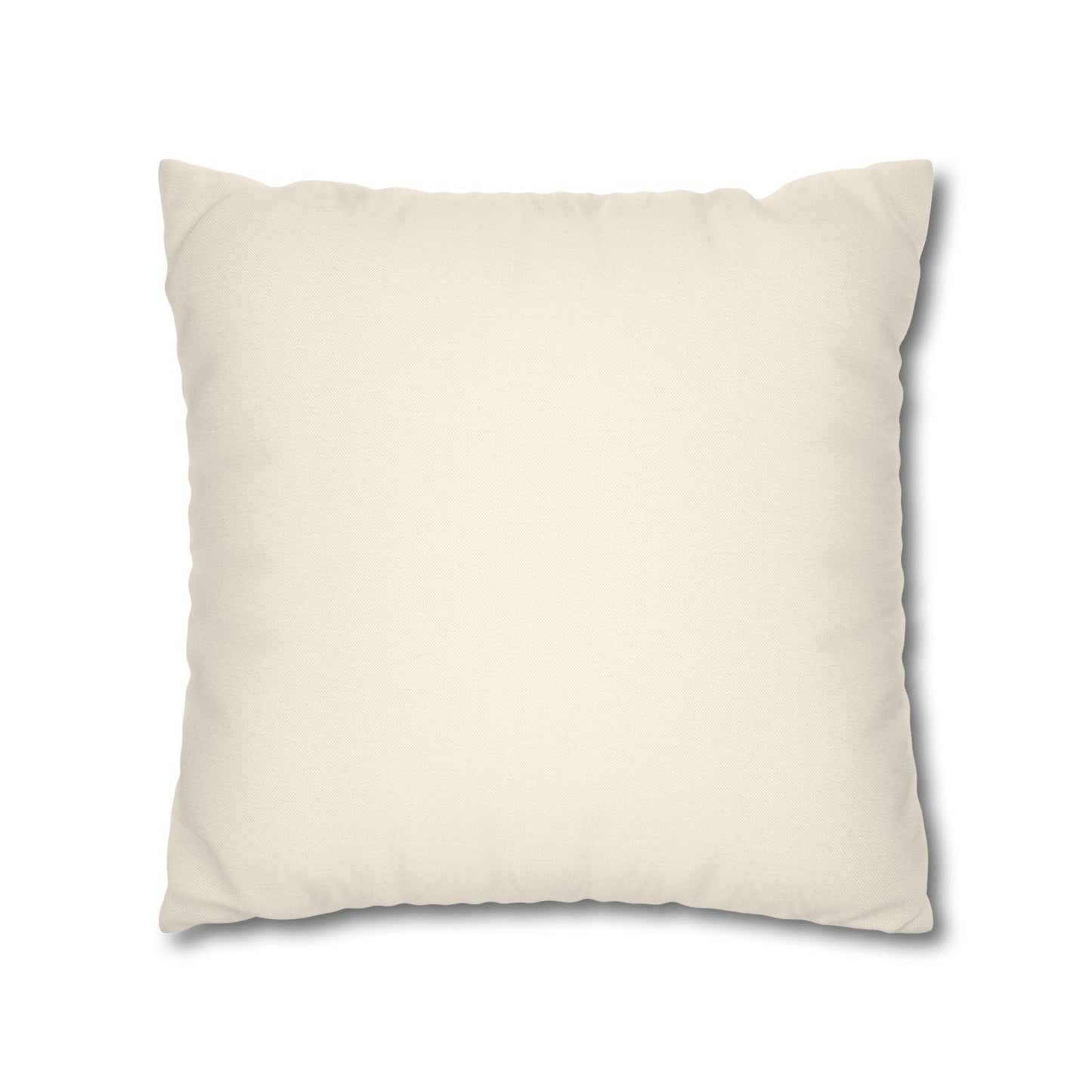 Choose Faith Decorative Pillow — Inspirational Square Throw Pillow with Lotus Design